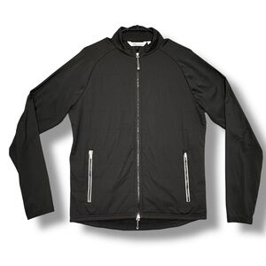 Peter Millar Hyperlight Merge Hybrid Jacket Crown Sport Size Small Black EUC